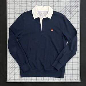 Brooks Brothers Navy Rugby Polo Shirt